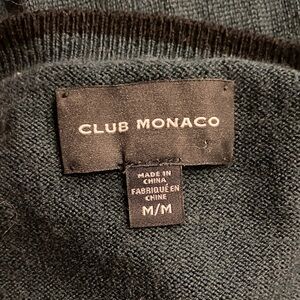 Club Monaco Men's Dark green Sweater